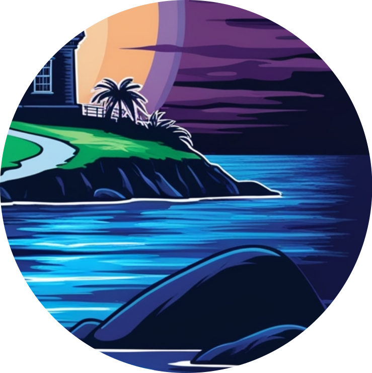 Lighthouse In The Dark